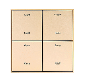 8 Fold Push Button Panel